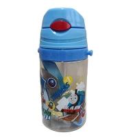 ราคา water bottle ขวดน้ำ กระติกน้ำนักเรียน กระบอกน้ำ PBA Free มีสายสะพาย มีหลอดในตัว ขนาด 350ml thomas โทมัส (23149530361)