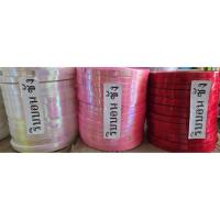 ราคา ริบบิ้นเงาไฮกลอส ริบบิ้นเงามุกรุ้ง ริบบิ้นพับเหรียญโปรยทาน งานฝีมือ diy ของขวัญ ของชำร่วย ตกแต่งลูกโป่ง ม้วนใหญ่เบอร์2 (7371656725)