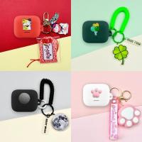 ราคา for EarFun Air Pro 4+ Case Silicone Soft Case Cartoon Piggy Bear Keychain Cute Lucky Cat Pendant Suitable for EarFun Air Pro 4 Plus Shockproof Protective Sleeve (56159426145)