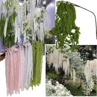 ราคา 130ซม. สวยหลากสี ดอกบานไม่รู้โรย ประดิษฐ์แขวนเครื่องประดับพืชเส้นด้ายจําลอง บานไม่รู้โรย อุปกรณ์เสริมภาพอุปกรณ์ประกอบฉากแขวนยาวพู่ดอกไม้ห้องโถงเพดานเครื่องปร (47560746700)