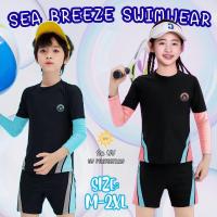 ราคา BABY BEACH ชุดว่ายน้ำเด็กผู้หญิง เด็กชาย ชุดว่ายน้ำเด็กกัน uv มีไซส์ M-2XL ส่งไวทันใจ Y734 (55409193465)