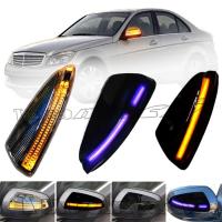 ราคา 2 ชิ้นไฟเลี้ยวสําหรับ Mercedes-Benz C Class W203 W204 W205 C180 C200 C220 C250 C280 C300 C350 C63 Amber ฝาครอบกระจกเลนส์ (50858412877)