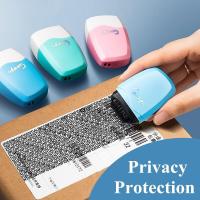 ราคา Identity Protection Roller Stamp Identity Theft Protection Roller Stamp สําหรับ ID Blockout Privacy Confidential และแอดเดรส (43178585831)