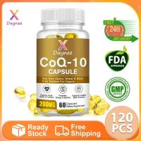 ราคา Coq-10 แคปซูล 200 มก. โคเอ็นไซม์ Q10 พลังงานมังสวิรัติรองรับสารต้านอนุมูลอิสระปกป้องสุขภาพหัวใจ (28330441265)