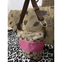 ราคา COACH ถังลาย C #COACH มือสอง (11292220863)