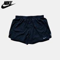 ราคา กางเกงวิ่งขาสั้น nike สีดำ ผ้าร่ม มีซับใน เอวยืด 35-44 ยาว 15 (size 2XL) สภาพใหม่ (45757175249)
