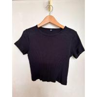 ราคา Uniqloเสื้อครอปผ้าร่อง (52001401033)