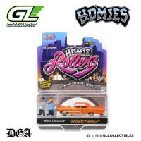 ราคา GreenLight GreenLight x DGA 1: 64 1964 Chevrolet Impala Chevrolet Black Spot Antelope SS Hard Top Hard Top Version พร้อมEstilo & Hawkeye-Homie Rolle (46109210054)