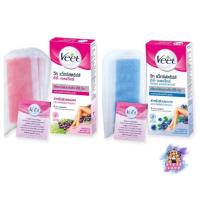 ราคา (6ชิ้น/กล่อง) Veet Hair Remove Wax Strip วีท แว็กซ์กำจัดขน (27073955423)