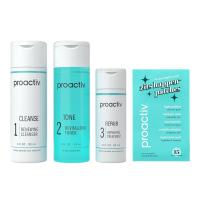 ราคา Proactiv 3 Step Acne Treatment - Benzoyl Permide Face Wash, Repairing Acne Spot Treatment for Face And Body, Exfoliating Toner - 60 Day Complete Acne Skin Care Kit (51260686689)