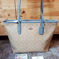 ราคา NEW Coach 58292 City Zip Tote Signature (1249519243)