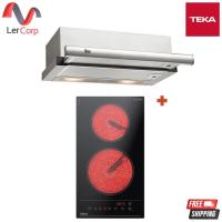 ราคา (Teka) เตาเซรามิค 2 ตัวเตา รุ่น VE 2Q BK + เครื่องดูดควัน รุ่น TL 6310 (42029158149)