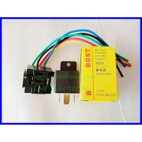 ราคา รีเลย์ 2 หน้า BOST 24V 40/30A 5ขา พร้อมปลั๊กเสียบรีเลย์ (10627077304)