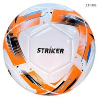 ราคา GSลูกฟุตบอลหนังเย็บเครื่อง รุ่น STRIKER GRAND SPORT : 331383(สีขาวส้ม) (19288155653)