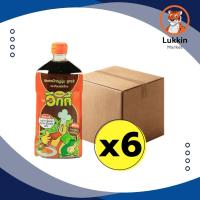 ราคา วิกกี้ ซอสหมักหมูนุ่ม สูตร 2 กระเทียมพริกไทย ขนาด 800 กรัม x 6 หน่วย (44474422613)