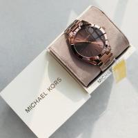 ราคา [ของแท้100%] นาฬิกาข้อมือ Michael kors MK3418 สีน้ำตาล ส่งฟรี‼️ (28262159733)