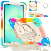 ราคา เด็ก 360 หมุน Kickstand สายคล้องไหล่ Heavy Duty กันกระแทกสําหรับ Samsung Galaxy Tab A11 + Plus 11 นิ้ว 2025,Tab A11 8.7,Tab A9 Plus,Tab A9,Tab S10 FE,S10 Lite,S9 FE,S9 FE,S9 FE,S9 (49652010741)