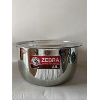 ราคา Zebra หม้อแขก สแตนเลส ตราหัวม้าลาย ขนาด 30 ซม. (6666695151)