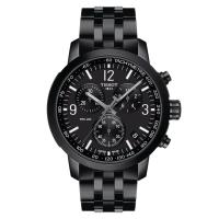 ราคา Tissot PRC 200 Chronograph ทิสโซต์ พีอาร์ซี 200 โครโนกราฟ สีดำ ดำ T1144173305700 นาฬิกาผู้ชาย (8245020040)