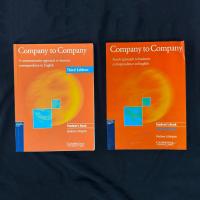 ราคา หนังสือ Company to Company Student's Book (2nd Edition / 3rd Edition) ขายแยก มือสอง (29732121250)