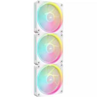 ราคา FAN (พัดลม) CORSAIR iCUE LINK LX120 RGB 120mm PWM Fans Starter Kit - White (CO-9051030-WW) (27261589622)
