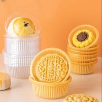 ราคา วีซัส 100ชิ้นกล่องบรรจุขนม,หนาใส/สีเหลืองขนมไหว้พระจันทร์ถาดด้านใน,มัลติฟังก์ชั่รอบพลาสติกที่วางขนมไหว้พระจันทร์เบเกอรี่ (50054336860)