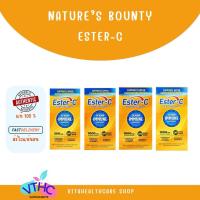ราคา Nature's Bounty, Ester-C, 500, 1,000 mg, 60,90,120 Vegetarian Coated Tablets (54100967133)
