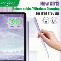 ราคา GOOJODOQ GD13 ปากกาสไตลัส สําหรับ iPad Pencil Air 4 5 Pro 11 12.9 2018 2020 2021 Mini 6 (42409583617)