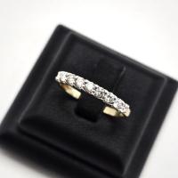 ราคา แหวนเพชรแถว เพชรแท้เบลเยี่ยมคัท (48004976849)