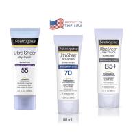 ราคา ครีมกันแดด Neutrogena Ultra sheer dry touch 55 70 85+ นูโทรจีน่า อัลตร้าเชียร์ ดราย ทัช (16205937853)