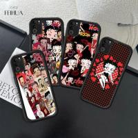 ราคา Betty Girl Boop Soft HpปลอกชุบใสสําหรับVIVO IQOO Y15a Y17S Y35 Y55 Y02S Y55S Y22 Y33S Z9X V27 Y01 Y15S V27E Y56 Y28 Y33S X29E Y22 Proปลอกซิลิโคนอ่อนนุ่ม (41024708898)