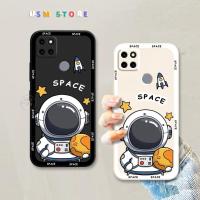 ราคา เคส Oppo Realme V3 ซิลิโคนยืดหยุ่นเสาหิน นักบินอวกาศน่ารัก (25779595573)