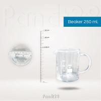 ราคา บีกเกอร์แก้วมีหูจับ​250มล. (Beaker​ low form with​ handle​ 250ml.)​ (3851754870)