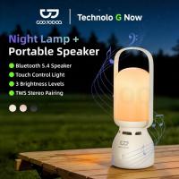 ราคา GOOJODOQ Bluetooth Speaker Night Lamp 2-in-1 Portable TWS Stereo Atmosphere Light 1200mAh Long Battery Life (51004323668)