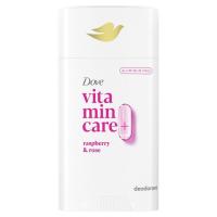 ราคา Dove Vitamin Care Plus Deodorant Stick กลิ่น Raspberry Rose 74g Odor Care Fresh Stick (50459696924)