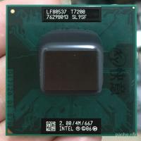 ราคา Intel Core 2 Duo T7200 CPU โปรเซสเซอร์แล็ปท็อป PGA 478 cpu ใช้งานได้ 100% (56157123631)