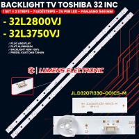ราคา TOSHIBA 32 INCH TV BACKLIGHT 32L2800VJ 32L3750VJ 32L JL.D32071330-001CS-M (58002171236)