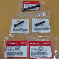 ราคา ชุดน็อตตะกร้า+ปลอก[L/R]กร้าหน้าแท้เบิกศูนย์HONDA/SUPER_CUB/ดรีมซุปเปอร์คัพ/ดรีม110i/ซุปเปอร์คัพCPU/สินค้าแท้ตรงรุ่น100% (21695570510)
