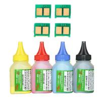 ราคา Toner Powder +4chip CE310A 313A 126A ตลับหมึกสําหรับ HP LaserJet Pro CP1025 M275 100 สี MFP M175a M175nw เครื่องพิมพ์ (43929948041)