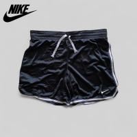 ราคา กางเกงขาสั้น Nike สีดำ แถบขาว สไตล์วินเทจ เอว 34-38 ยาว 16 (43110430735)