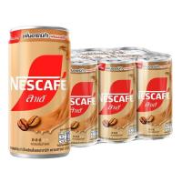 ราคา (์แพ็ค 6กระป๋อง) เนสกาแฟ Nescafe กาแฟพร้อมดื่ม ลาเต้ 180 มล x 6 กระป๋อง (27305959353)