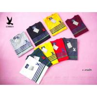 ราคา CC Double O - เสื้อยืดโลโก้งานปัก Cotton100% พร้อมส่ง✔️ (CC-แถบเส้น) (3543721278)
