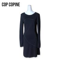 ราคา Cop Copine เดรสแขนยาวสีดำ (28465697649)