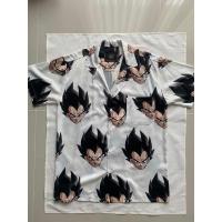 ราคา เสื้อเชิ้ตผู้ชายมือ2 สภาพดี สีขาว ลายเบจิต้า Vegeta (11399174000)