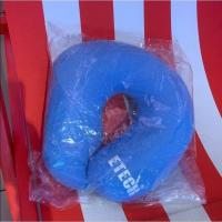 ราคา หมอนรองคอ Etech สีฟ้า หมอนพกพา blue pillow (26982350851)