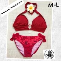 ราคา ชุดว่ายน้ำ ชุดทูพีช TWO-piece ท่อนบน ROBIN PICCONE ท่อนล่าง BODY GLOVE ไซส์ M (1121141158)