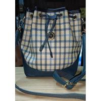 ราคา กระเป๋ามือสอง Daks London หนังลายสก็อต สภาพใหม่ พร้อมส่ง (28034464279)