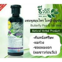 ราคา Chivavithi ชีววิถี​ BIOWAY แชมพู- ครีมนวด สมุนไพร​สูตรใบหมี่-อัญชัน​ 240 กรัม (2916995459)