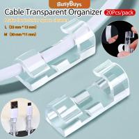 ราคา B.B. B.B. ที่เก็บสายเคเบิลข้อมูล 16ชิ้น/20ชิ้น Transparent clip (17493988580)