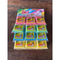ราคา ฟองน้ำตาข่าย ฟองน้ำล้างจาน Poly Sponge ยกแผง 24 ชิ้น (23124535571)